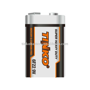 6F22 super lourds batterie 9v de taille